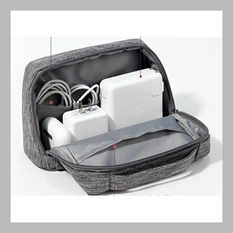 สินค้าพรีเมี่ยม ของพรีเมี่ยม ของพรีเมี่ยมราคาถูก Charging accessory bag QBB004-2